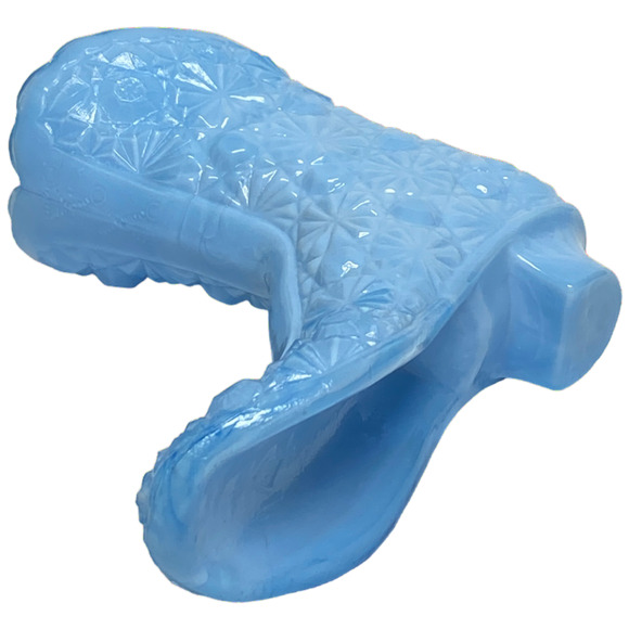 Daisy Button High Top Boot Shoe Boyd Glass 1998 Alpine Blue - Picture 5 of 16